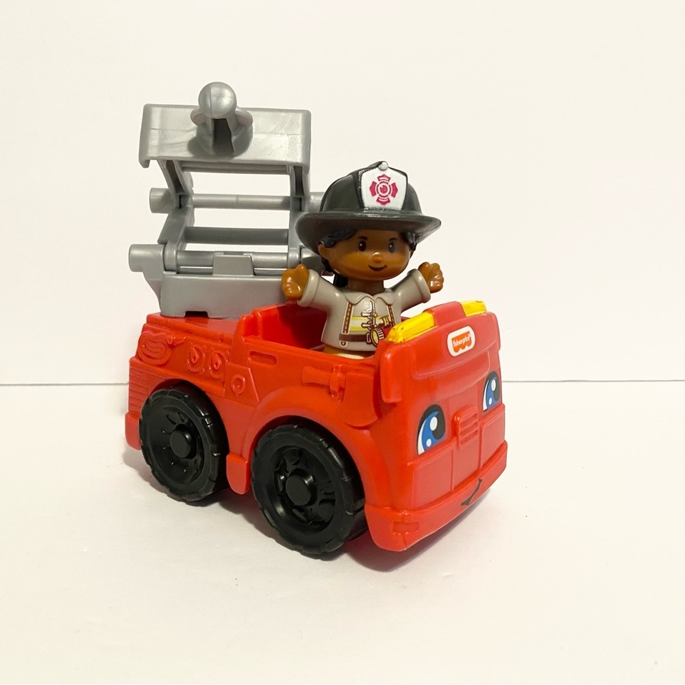 Little People Firefighter Truck Fireman Figure Fisher Price Toy Doll 4/$20 🛑